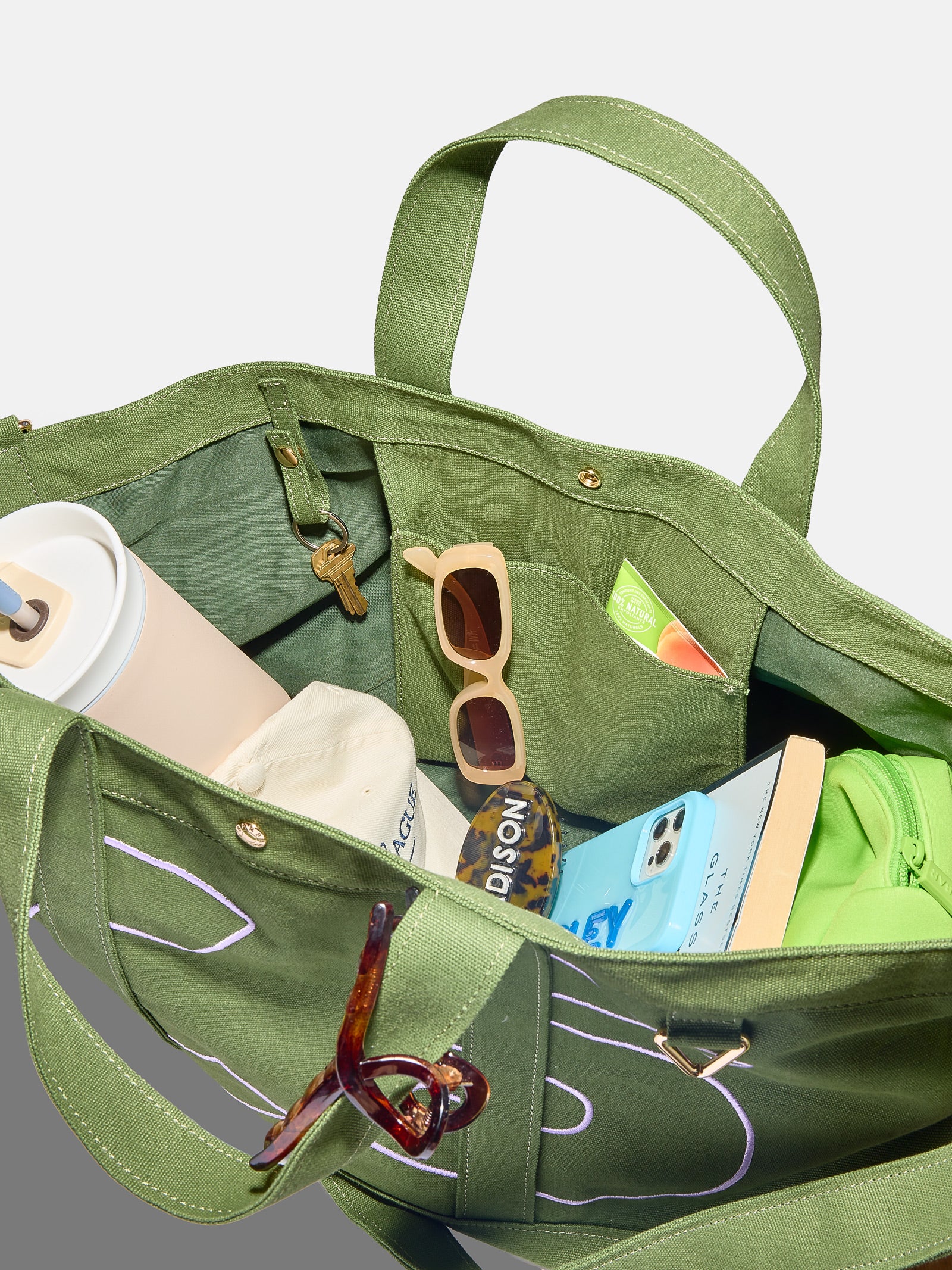 Custom Alpha Tote - Olive Green - Image 38