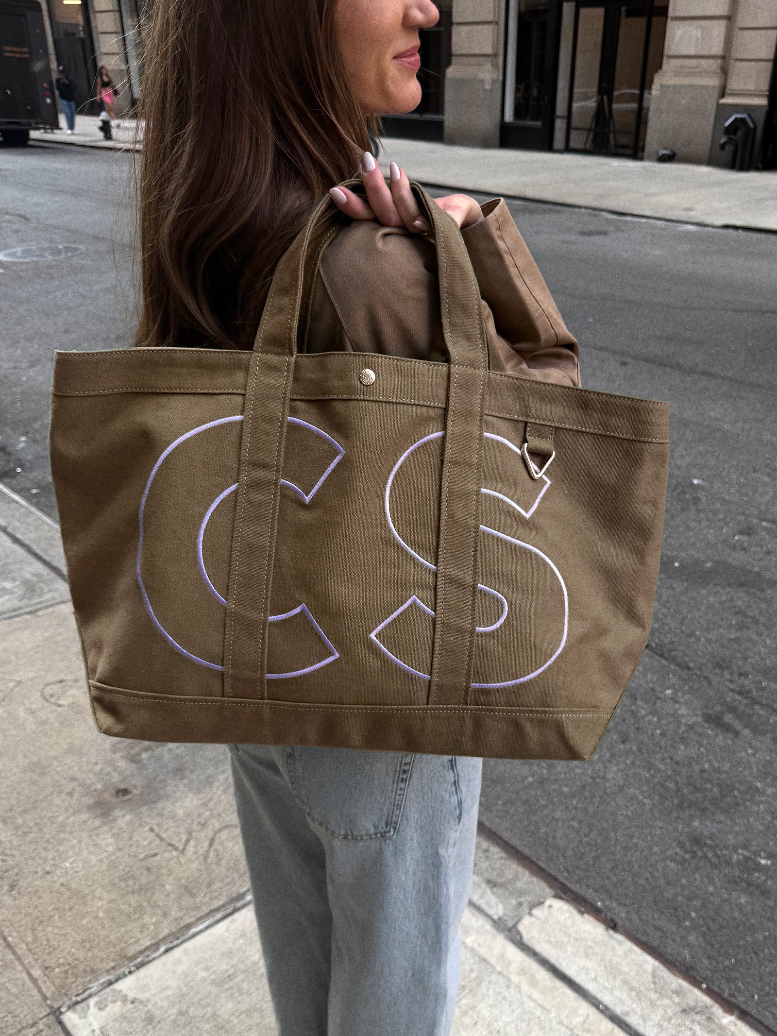Custom Alpha Tote - Mushroom Taupe - Image 100