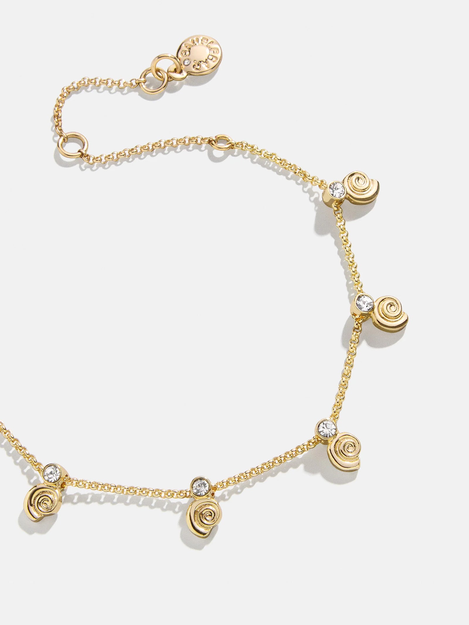 Pacifica Seashell Bracelet - Gold/Pav??