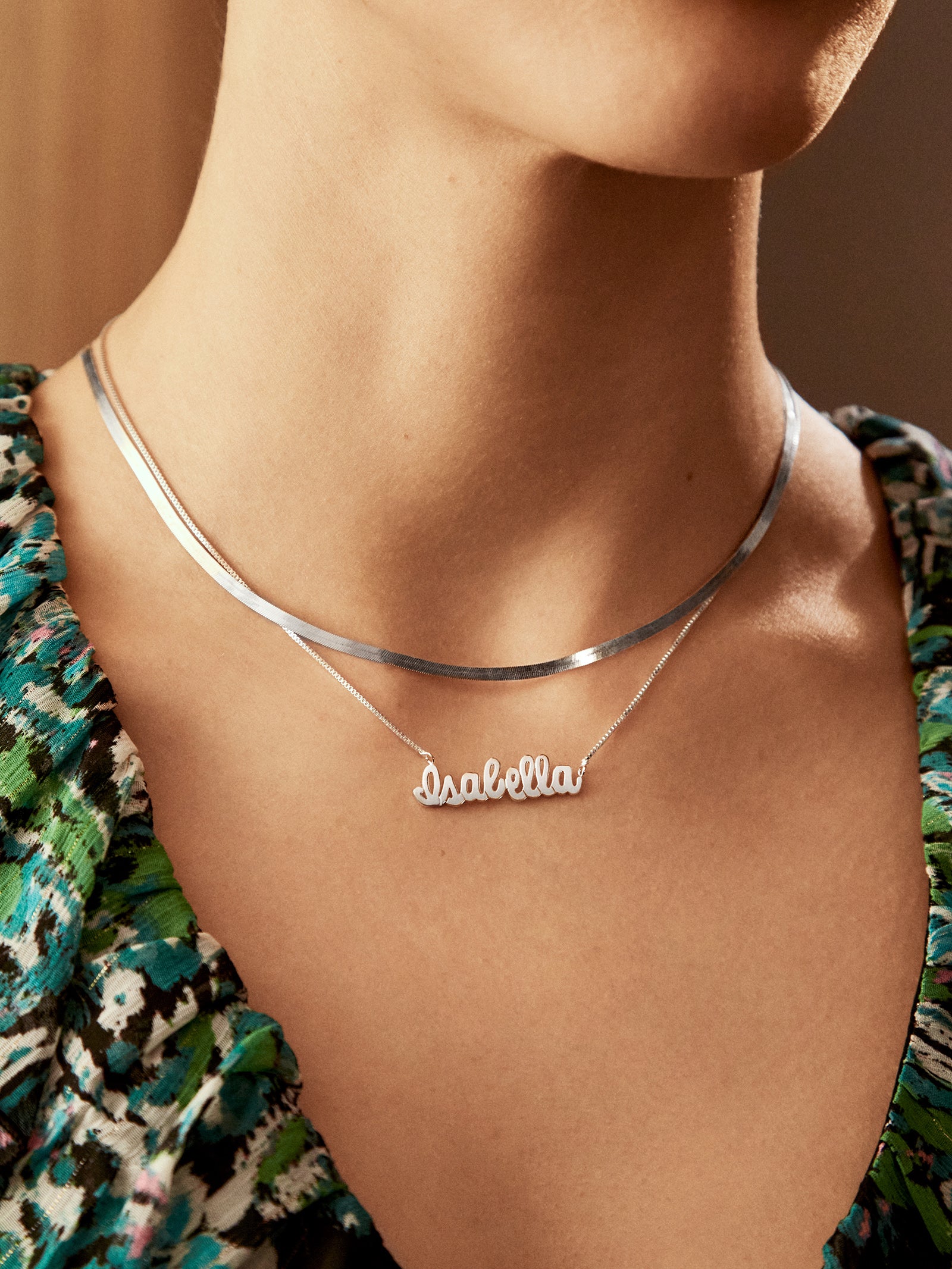 Mini Gia 14K Gold Necklace - Image 7