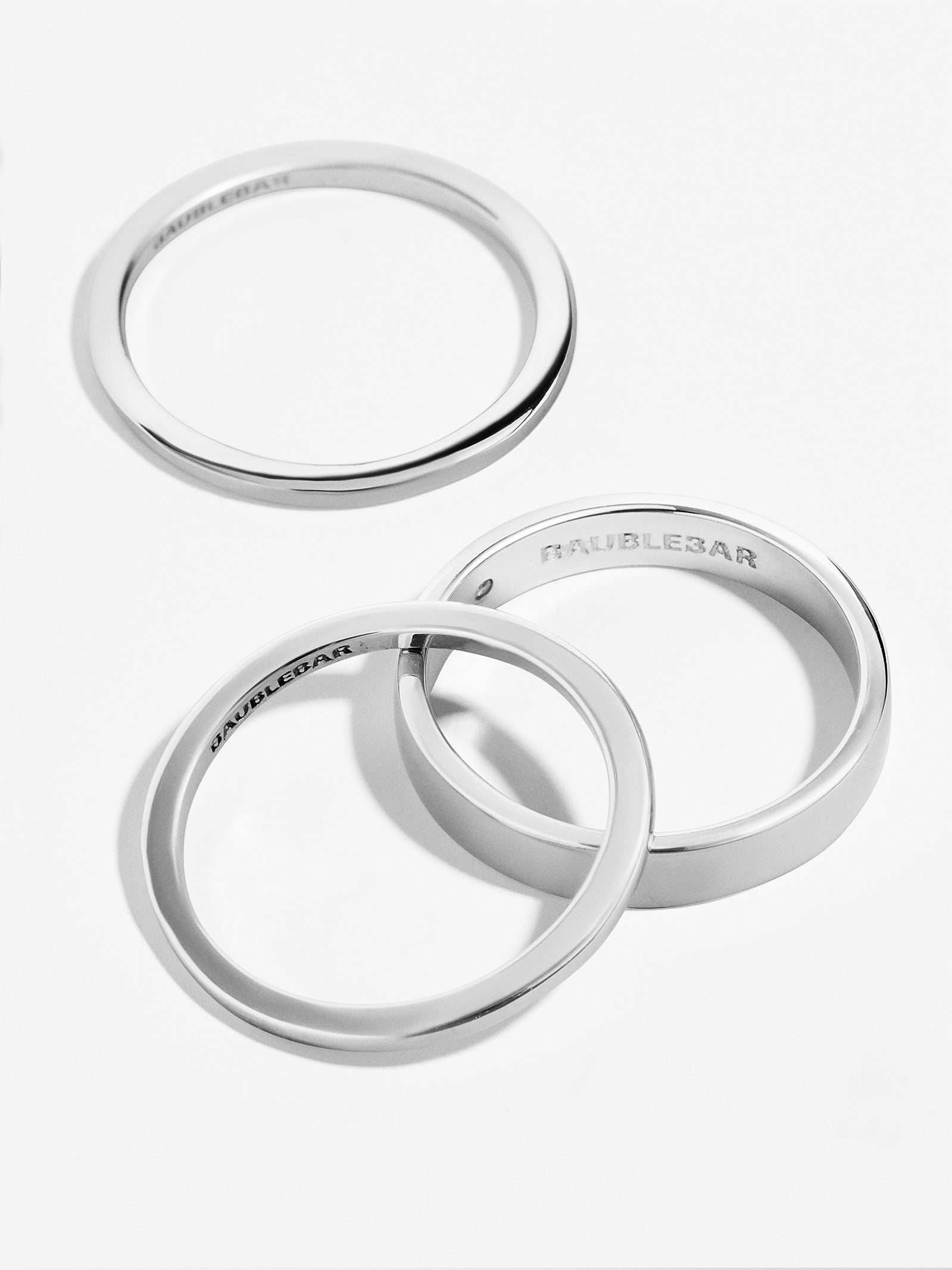 Tris 18K Gold Ring Set - Gold - Image 6