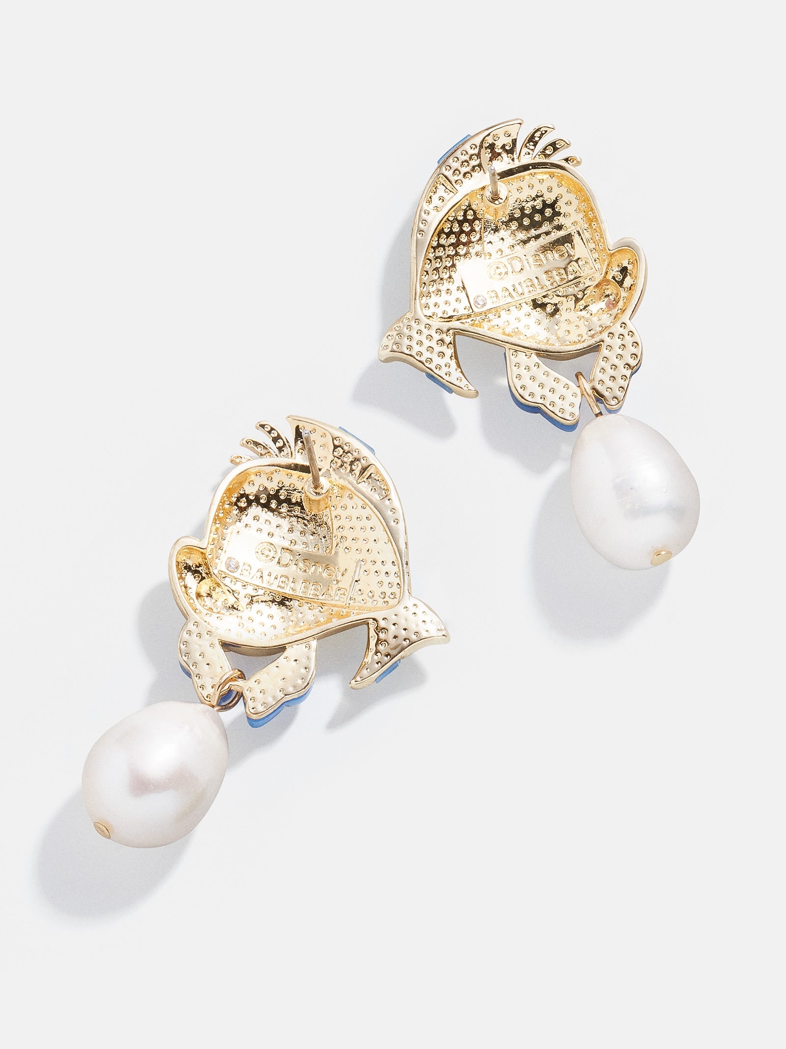 Flounder disney Earrings - Blue - Image 3