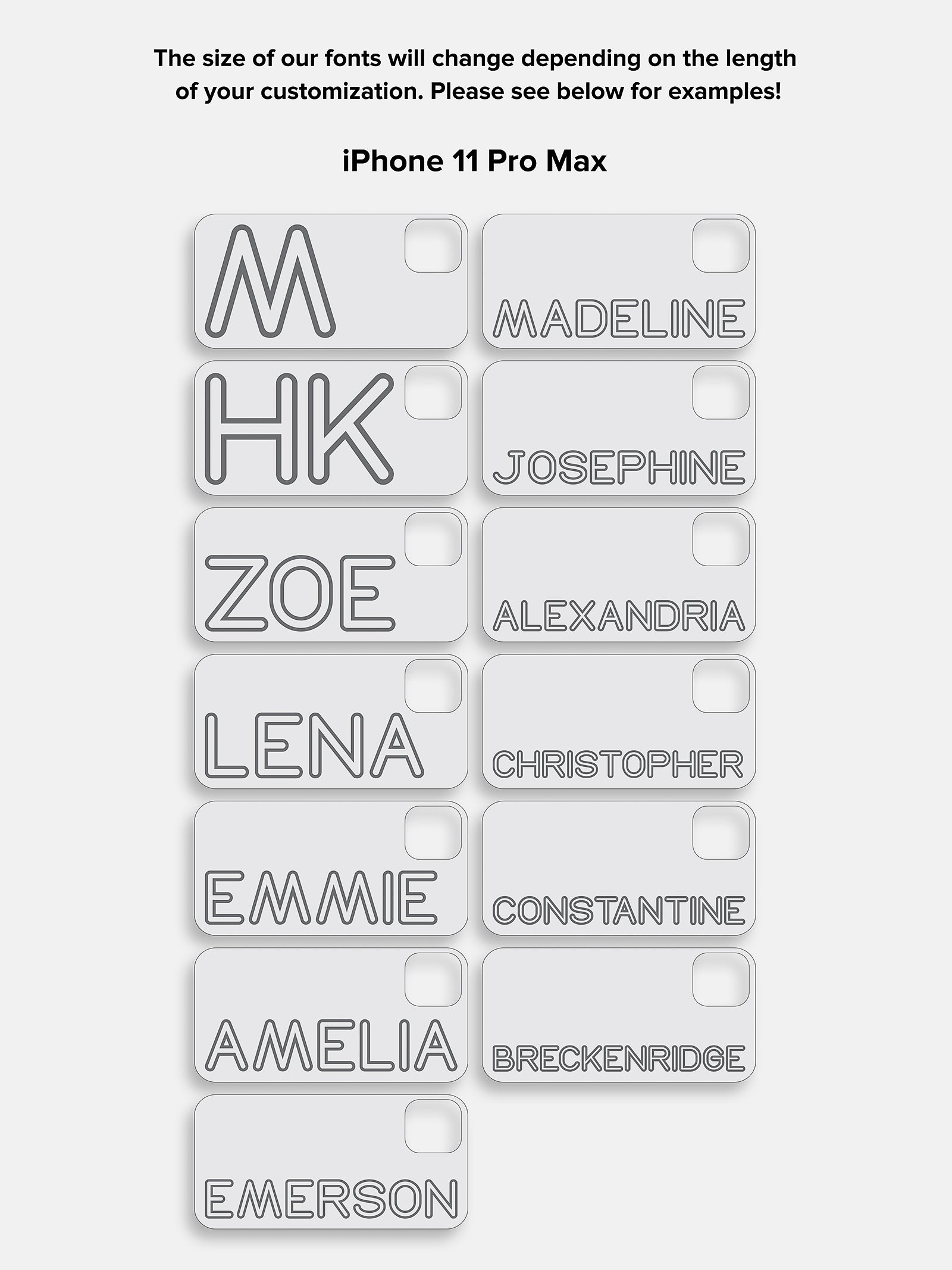 Fine Line Custom iPhone Case - Orange - Image 9