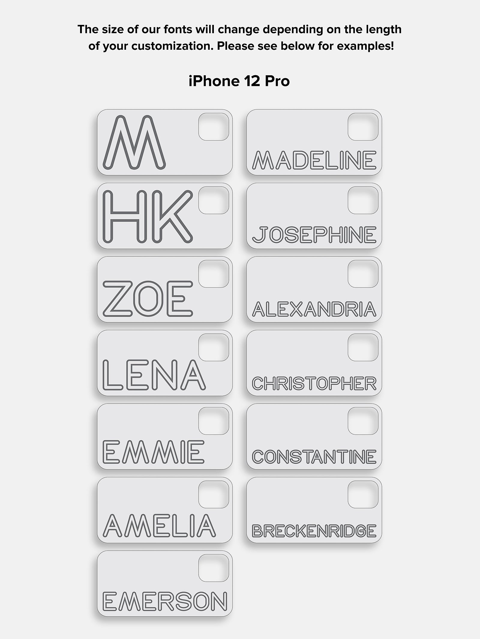 Fine Line Custom iPhone Case - Blush/White - Image 12