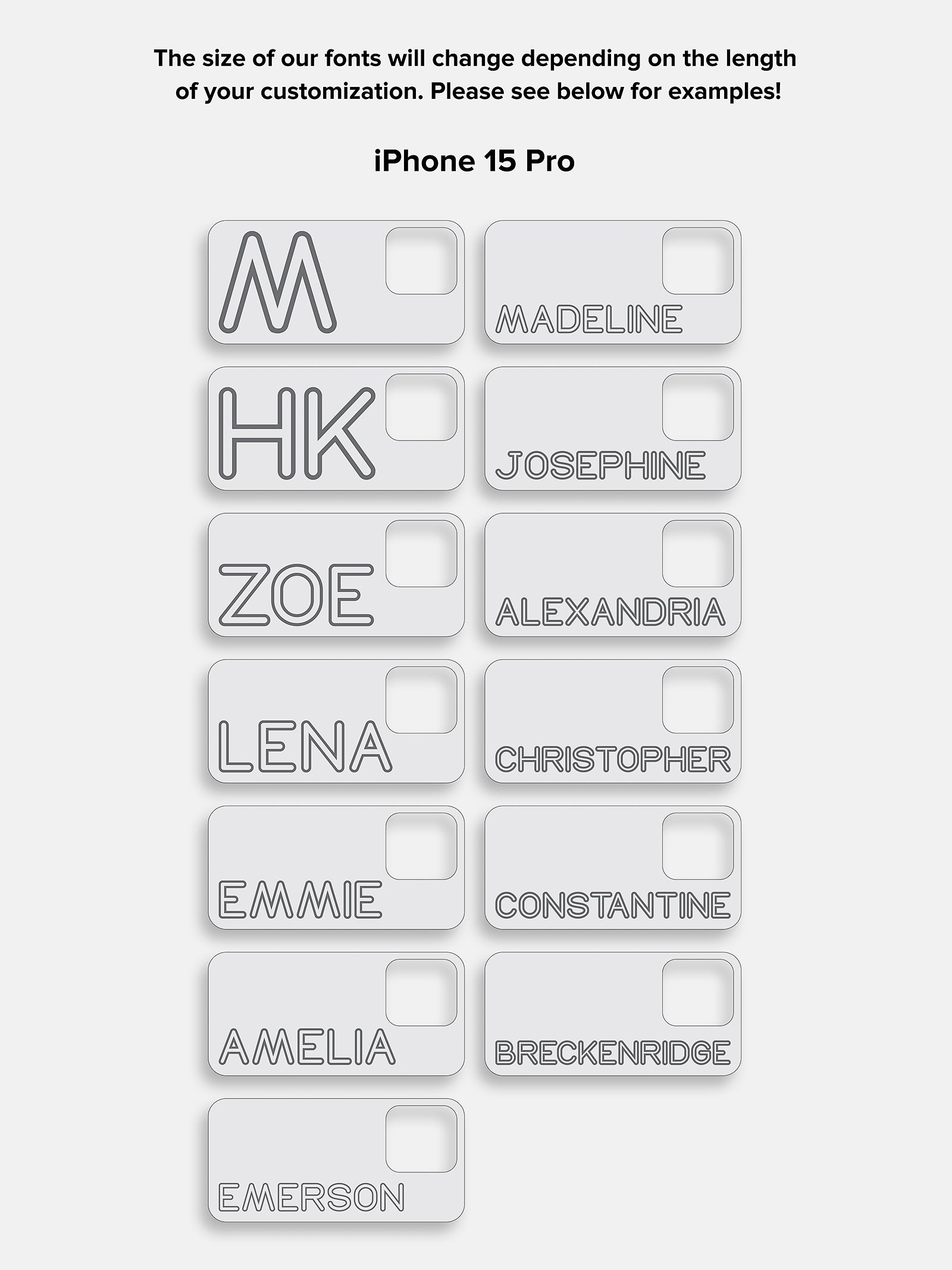 Fine Line Custom iPhone Case - Orange - Image 24