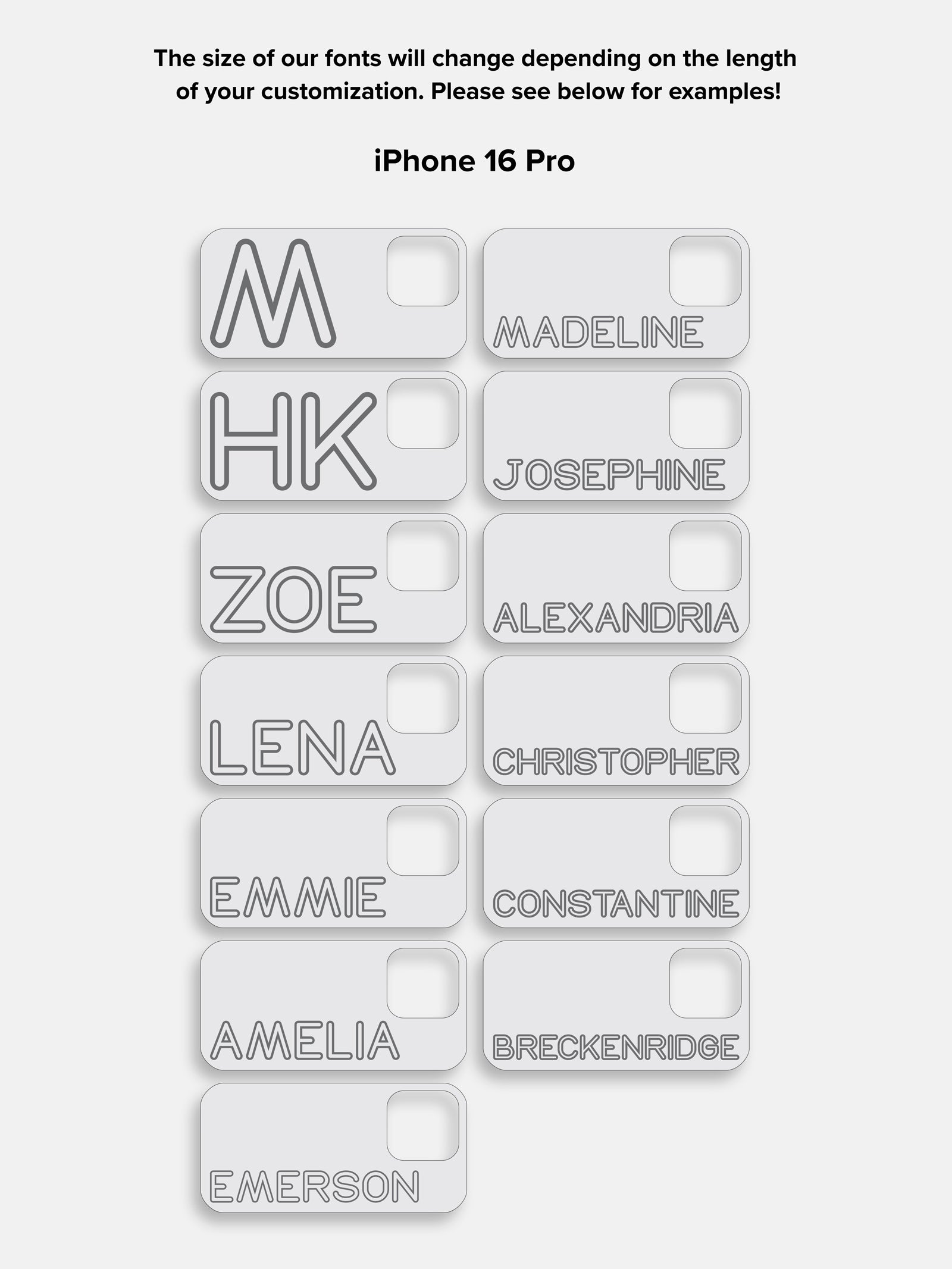 Fine Line Custom iPhone Case - Orange - Image 28