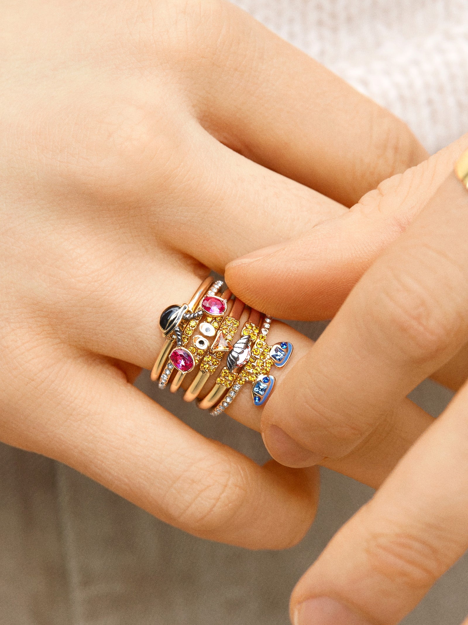 Disney Toy Story Pixar Mr. Potato Head Ring Set - Multi - Image 2