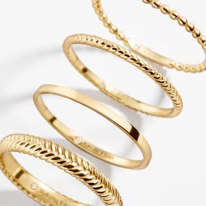 Mamie 18K Gold Ring Set - Gold