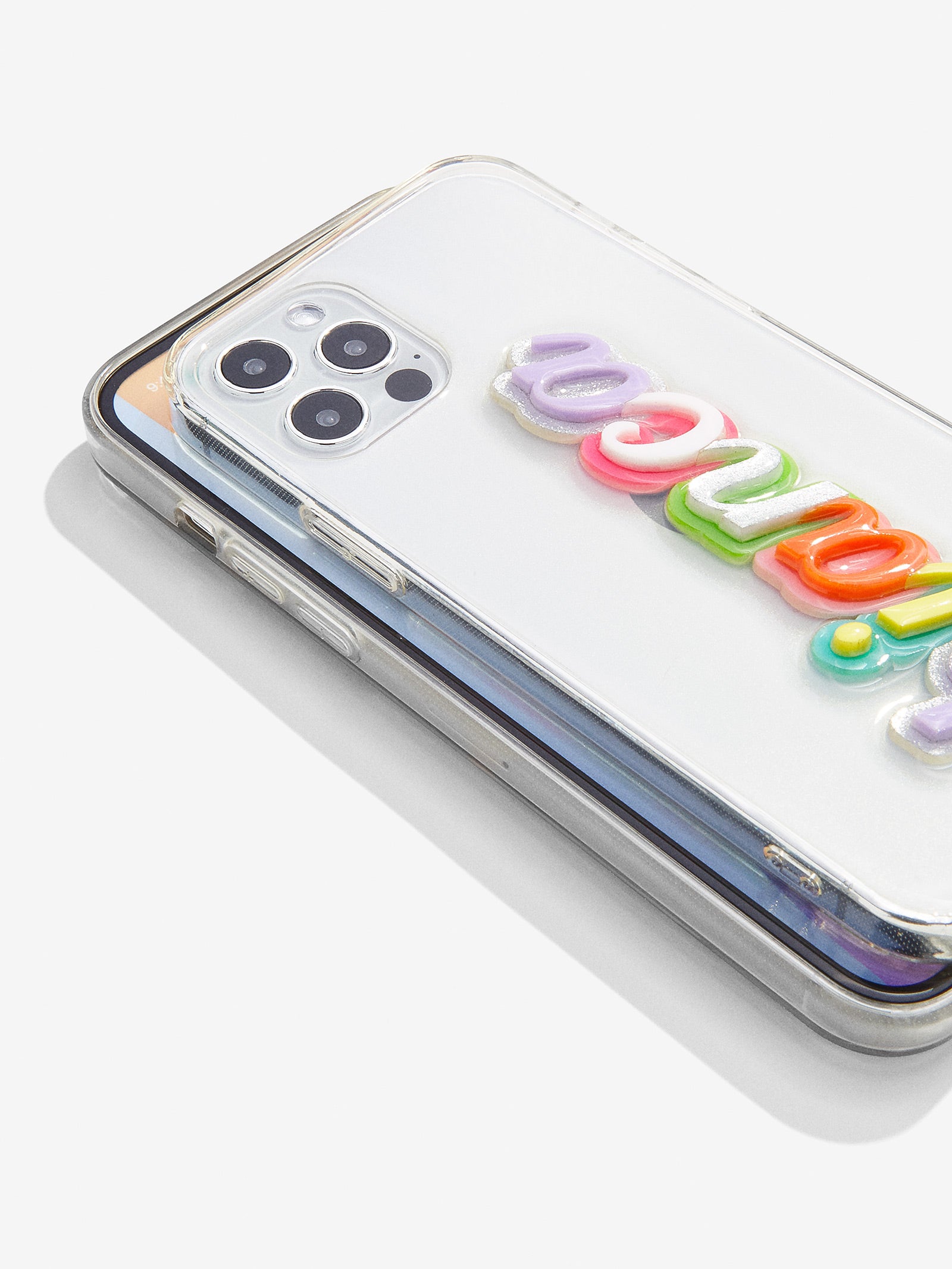Color Me Happy Custom iPhone Case - Clear/Multi - Image 4