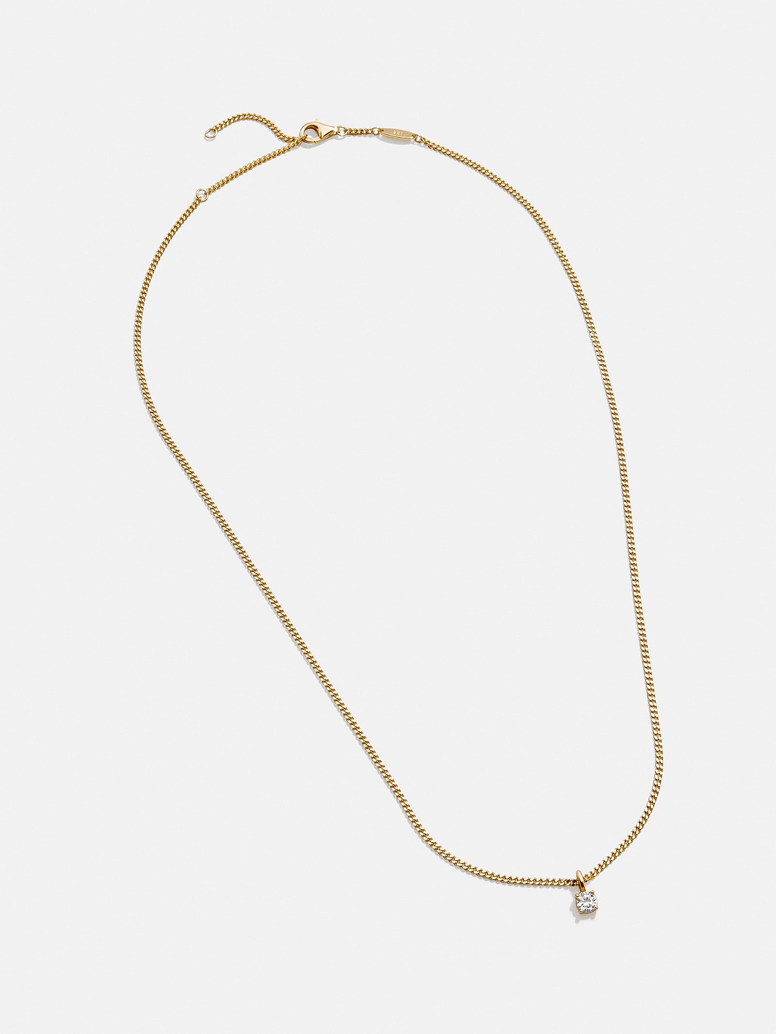 Victoria 18K Gold Necklace - Gold/Pav?? - Image 4