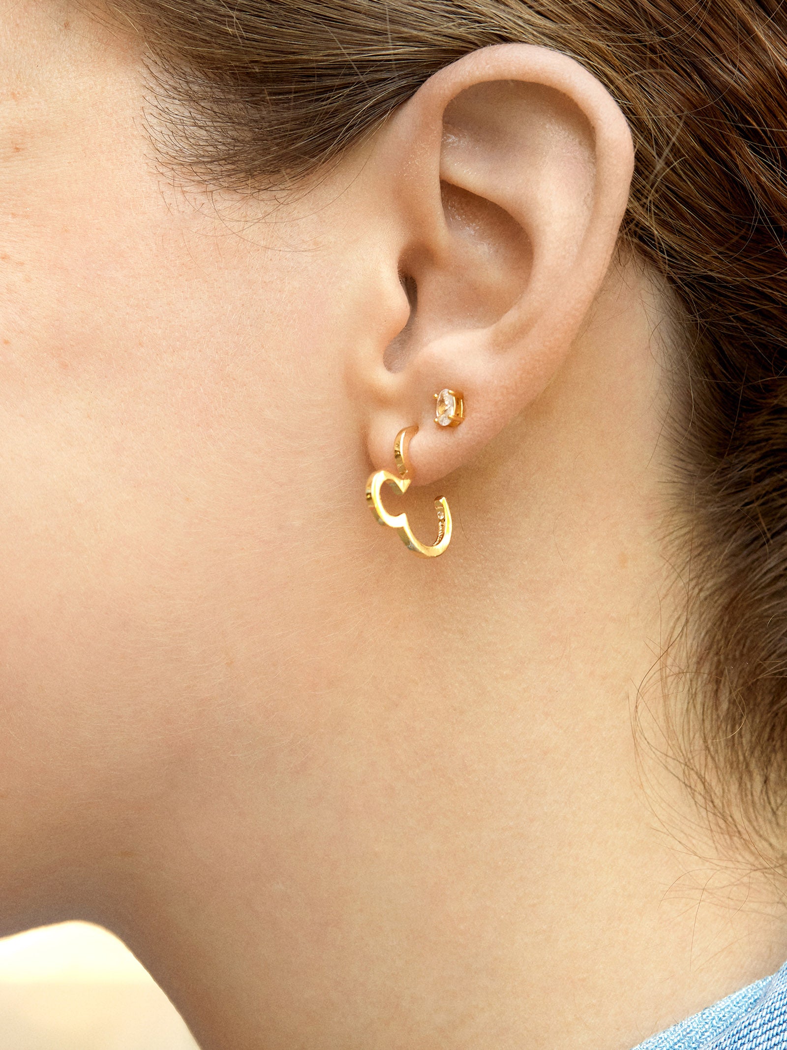 Mickey Mouse Disney Outline Earrings - Mickey Mouse - Image 2