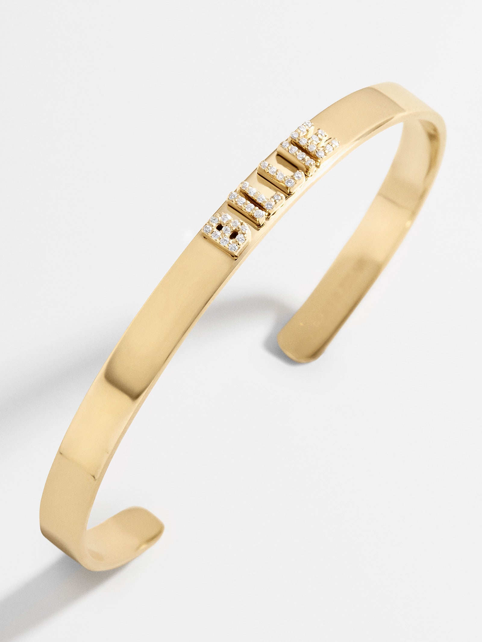 18K Gold Custom Cuff Bracelet - Image 5