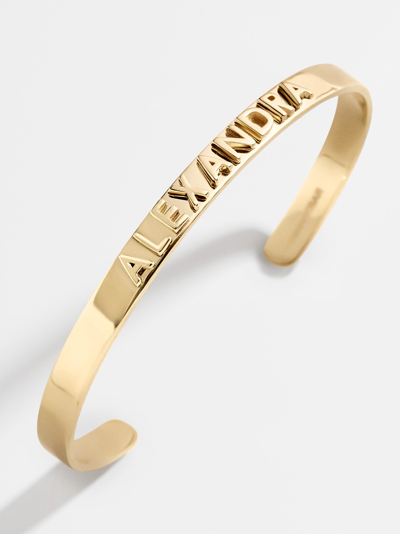 18K Gold Custom Cuff Bracelet - Image 3