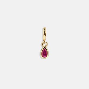 Birthstone Cluster Charm - Garnet
