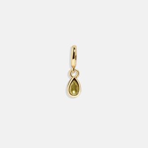Birthstone Cluster Charm - Peridot