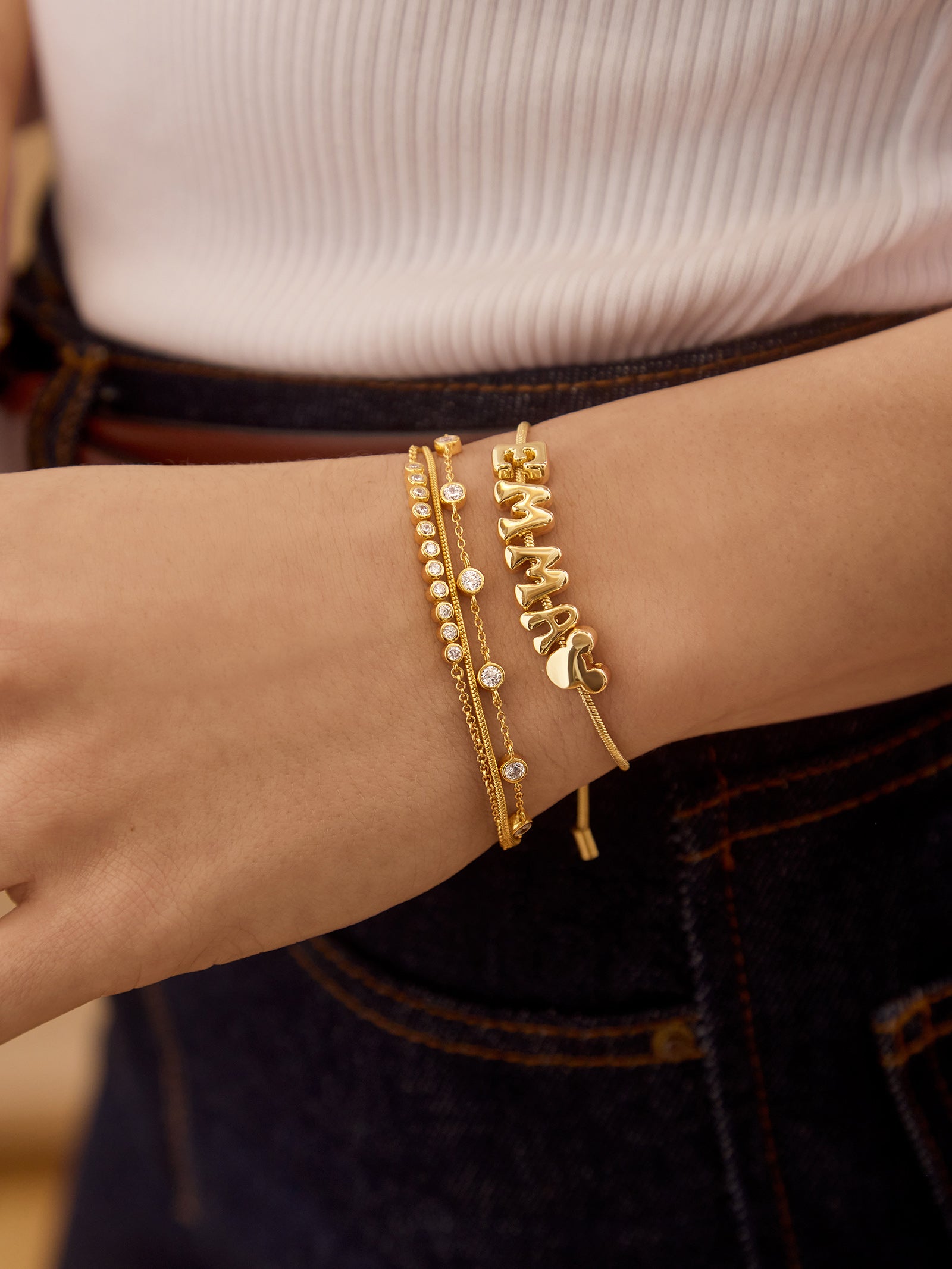 Disney Bubble Custom Slider Bracelet - Bubble Single Strand - Image 2