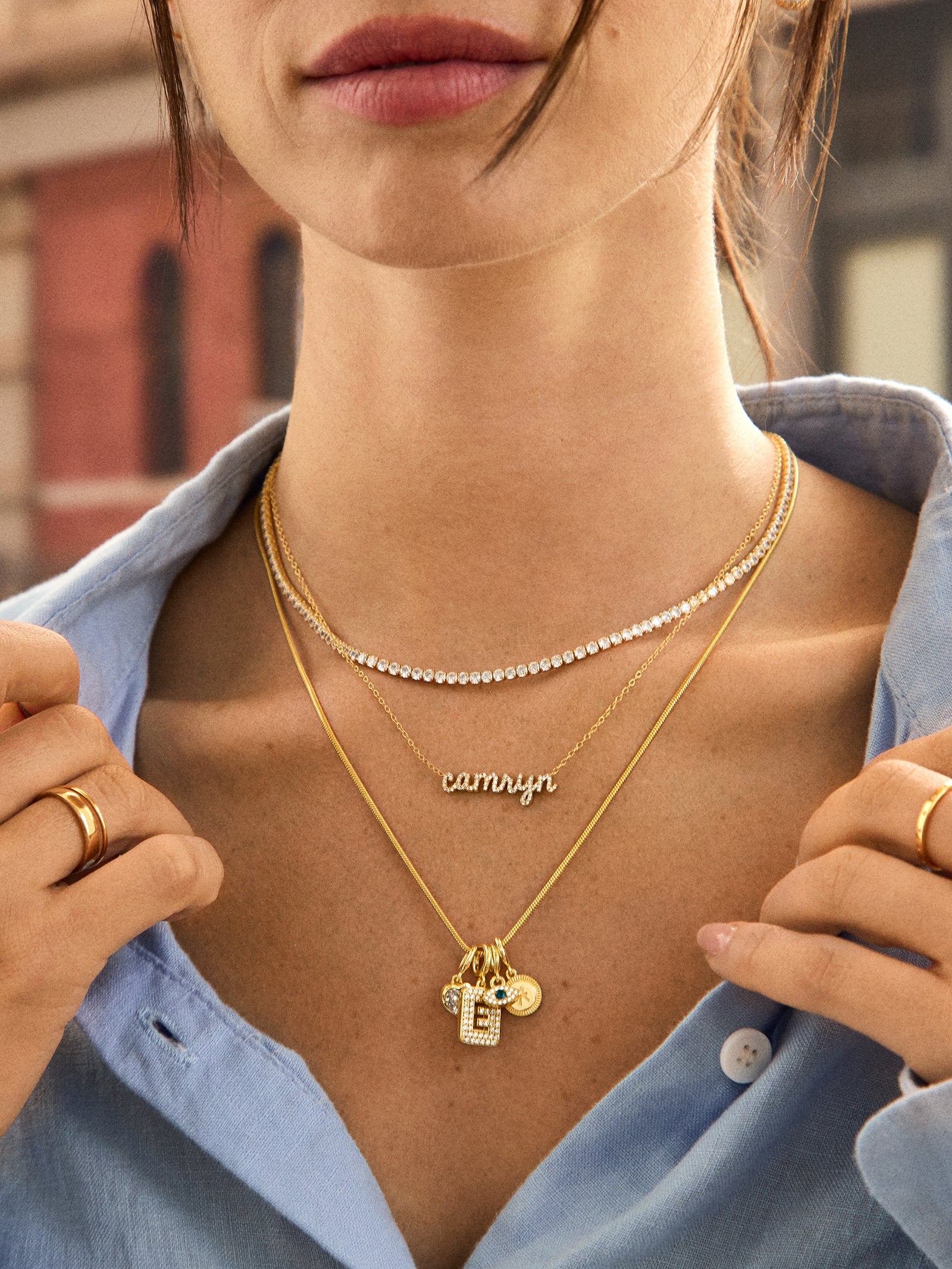 Heart Cluster Charm - Heart Gem - Image 3