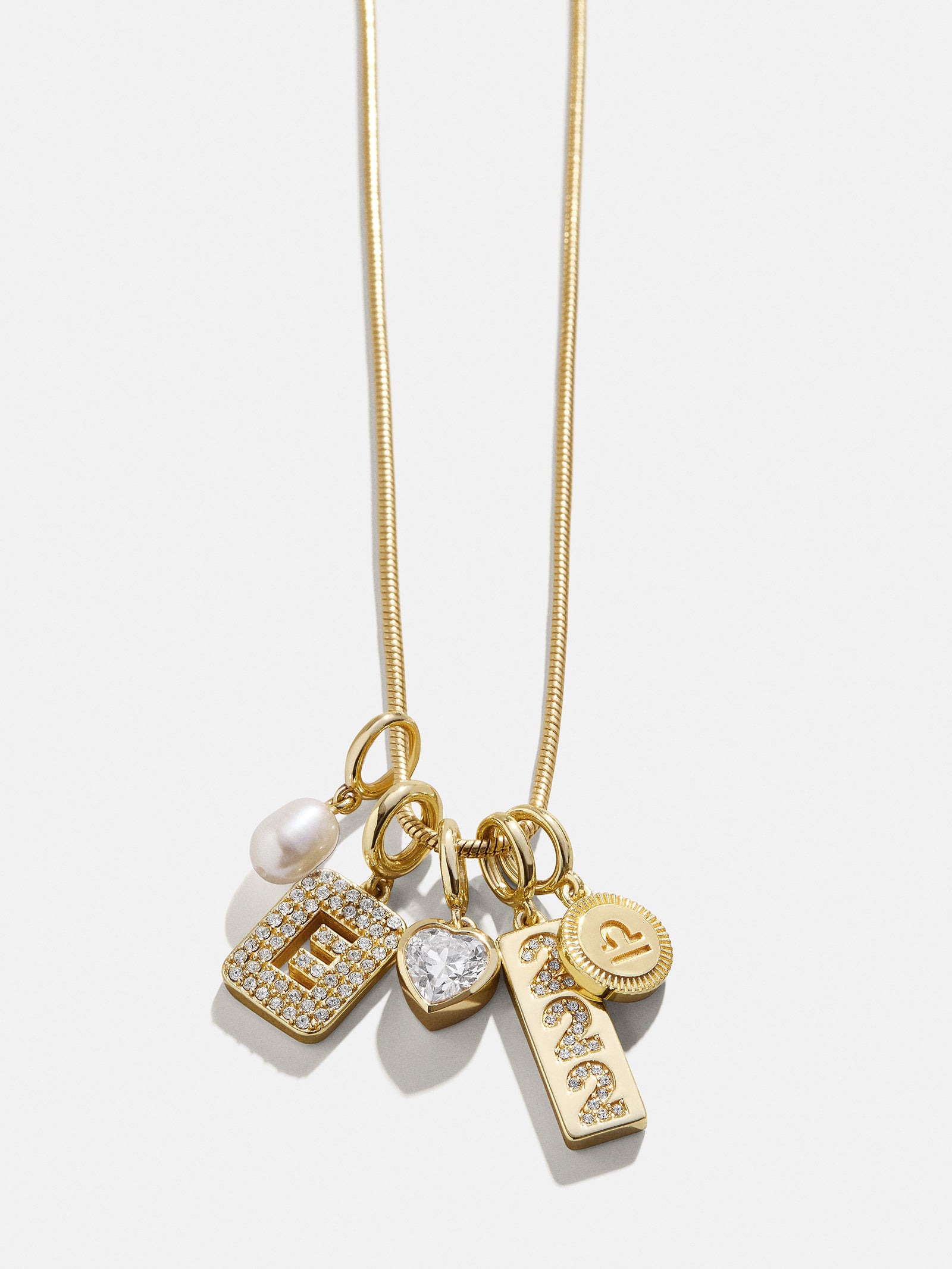 Heart Cluster Charm - Heart Gem - Image 4