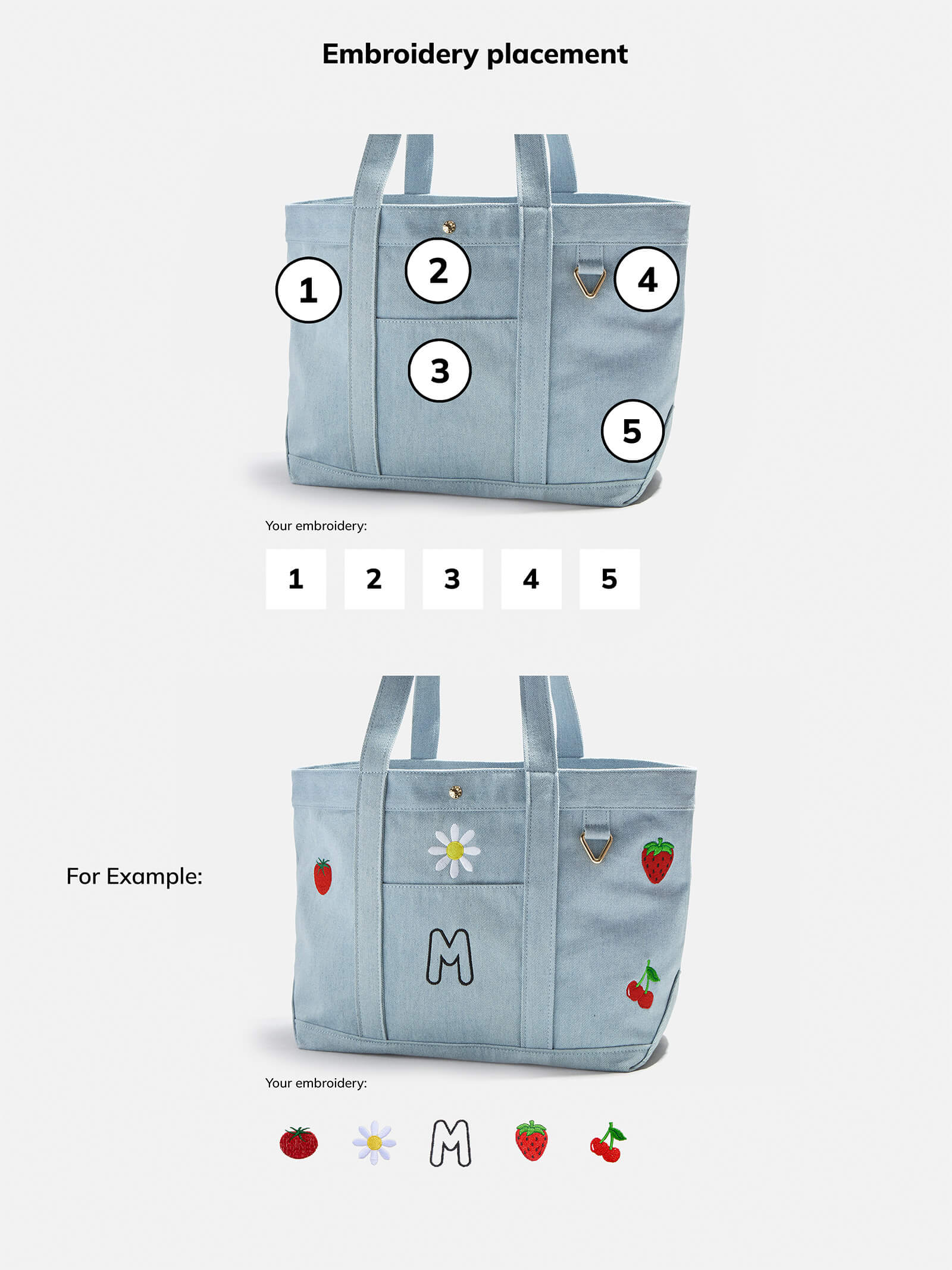 Medium Custom Icon Tote - Medium - Image 55