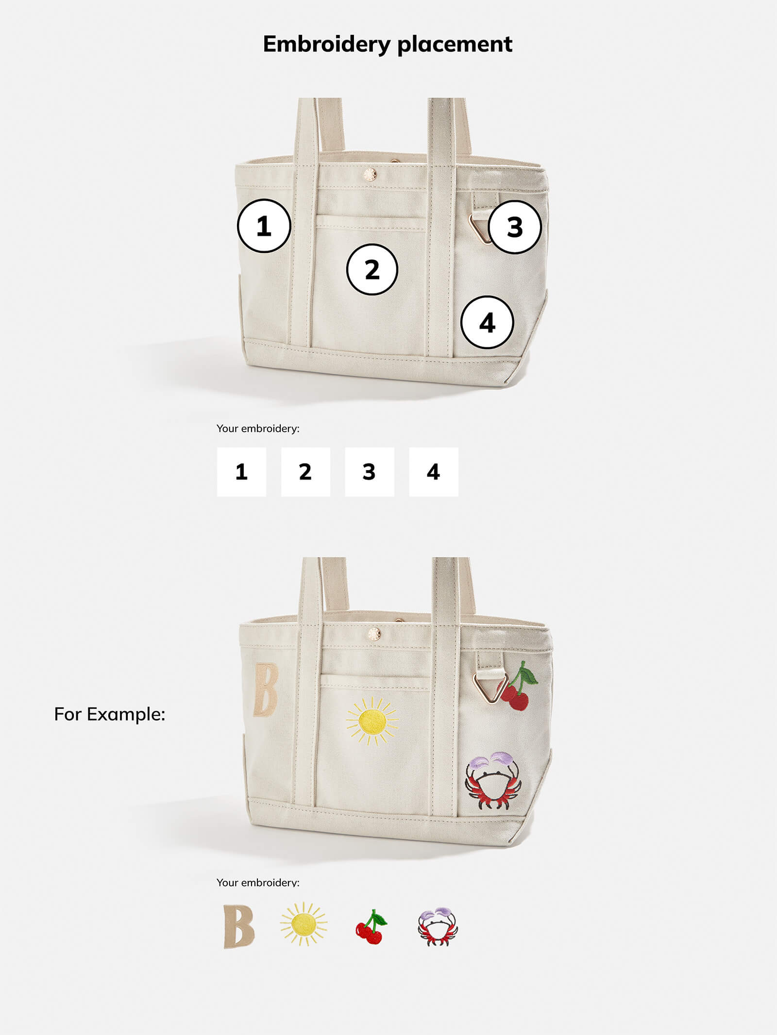 Small Custom Icon Tote - Small - Image 5