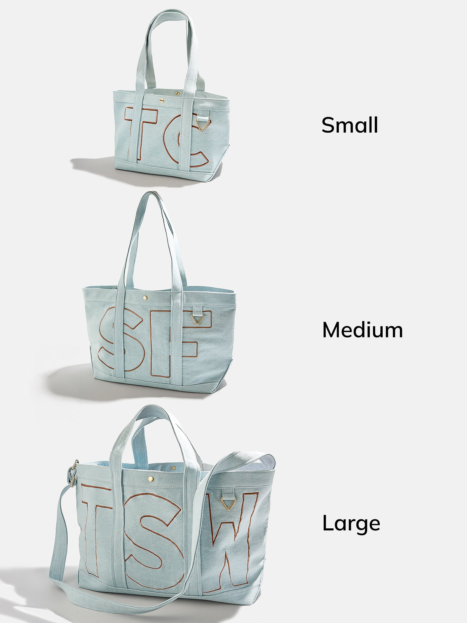 Custom Alpha Tote - Blue Denim - Image 72
