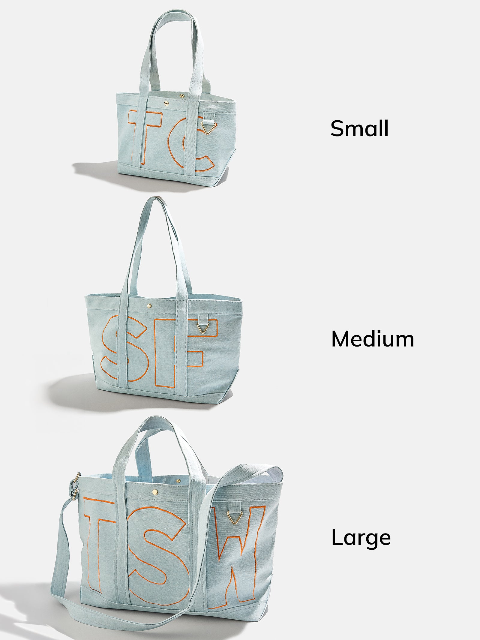 Custom Alpha Tote - Blue Denim - Image 122