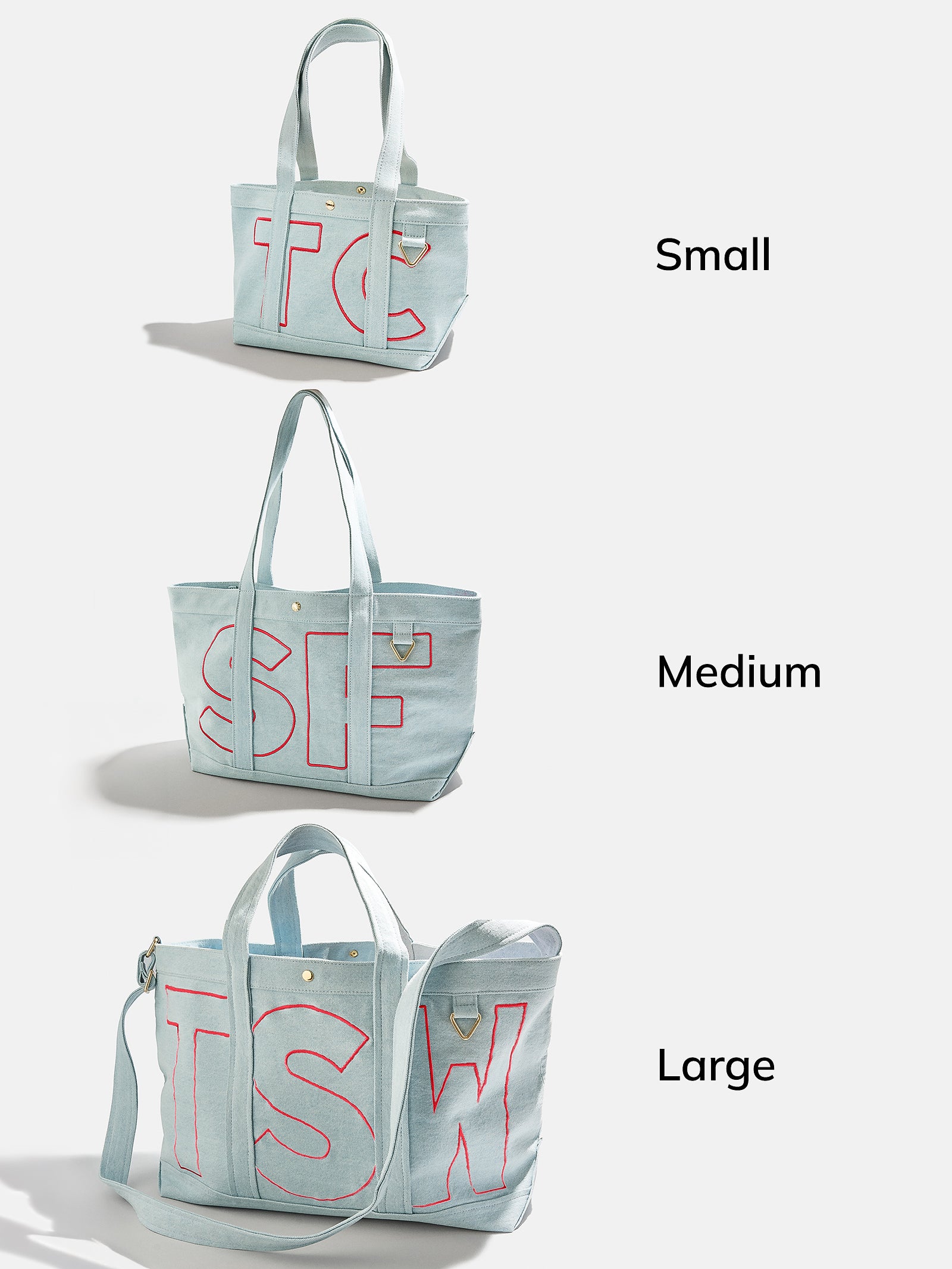 Custom Alpha Tote - Blue Denim - Image 132