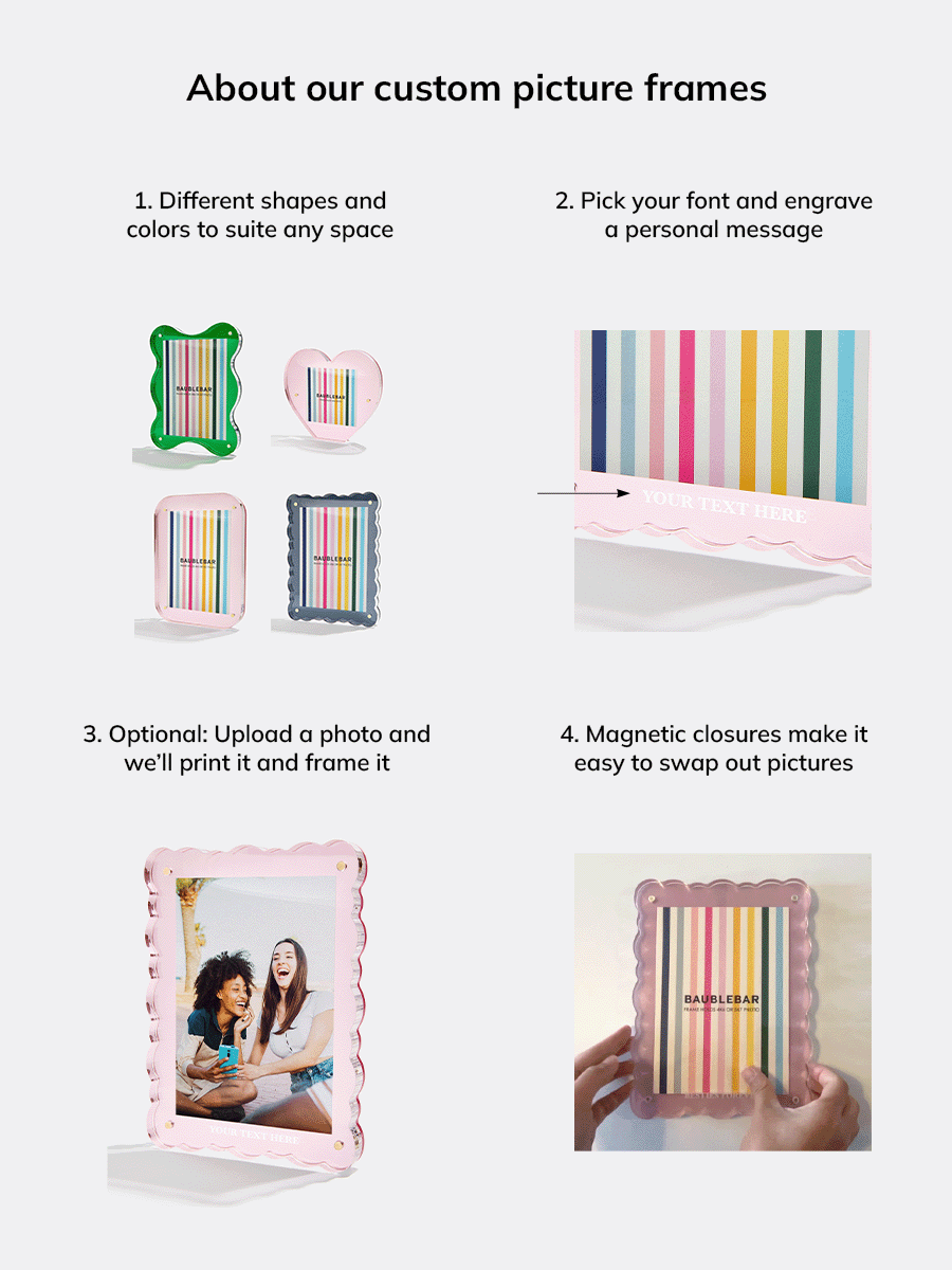 Picture Perfect Horizontal Acrylic Frame - Rectangle - Image 19