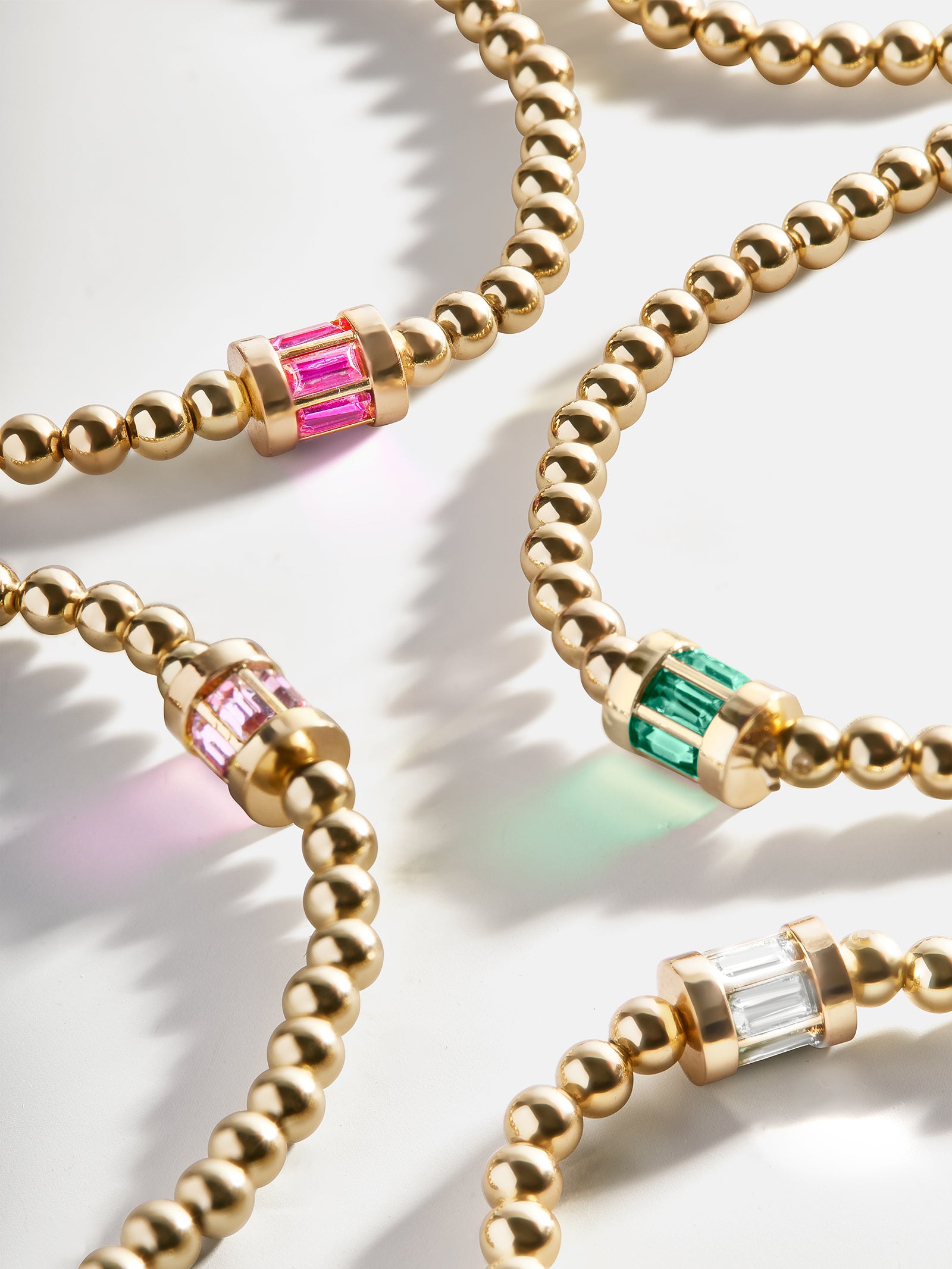 Tatum Birthstone Bracelet - Crystal