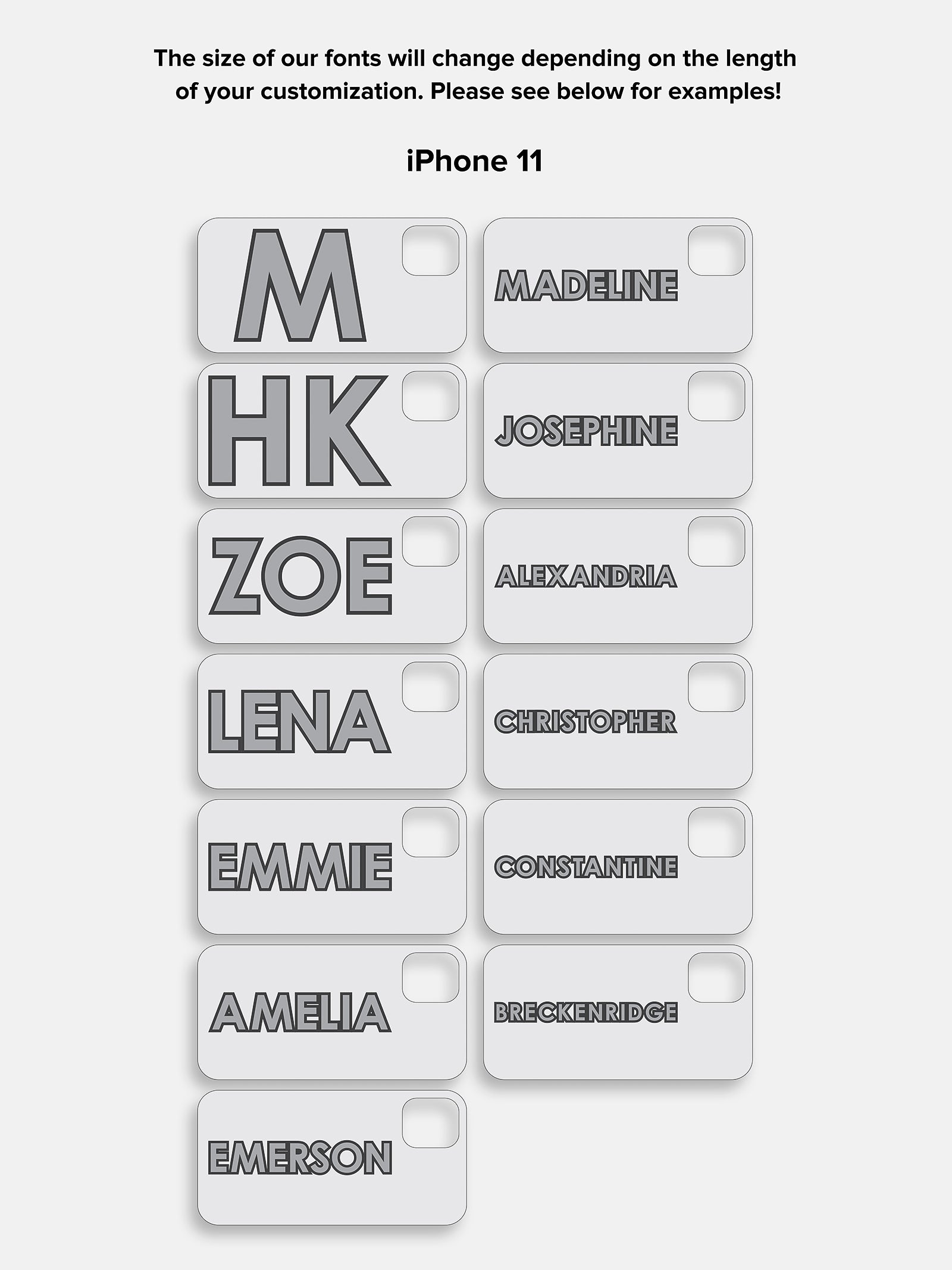 Block Font Custom iPhone Case - Bright Red/Pink - Image 7