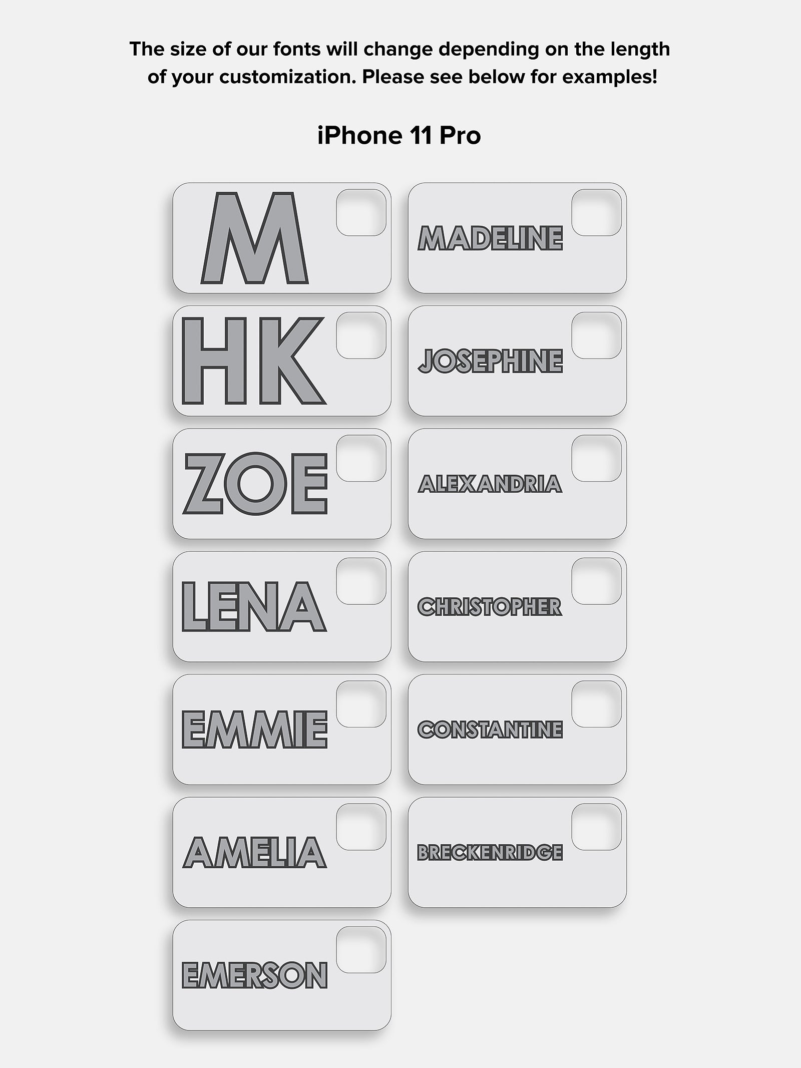 Block Font Custom iPhone Case - Bright Red/Pink - Image 8