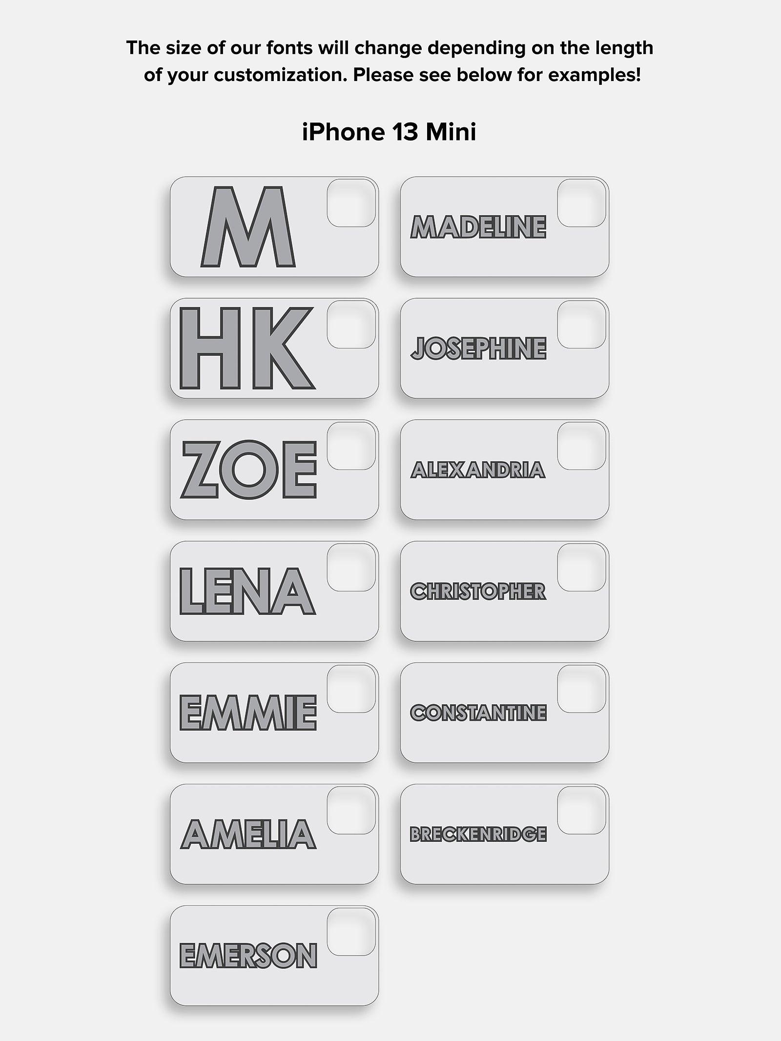 Block Font Custom iPhone Case - Bright Red/Pink - Image 15