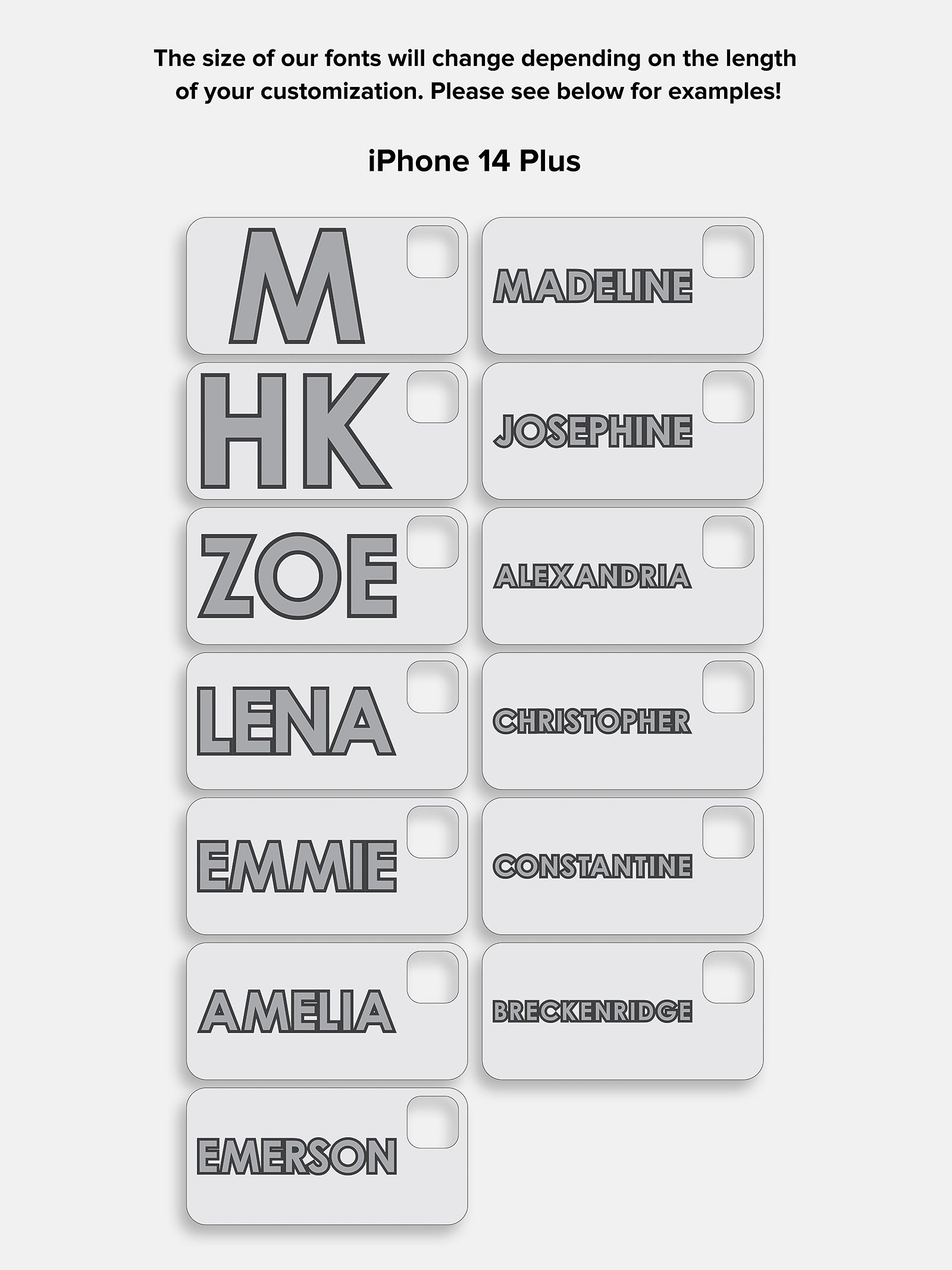 Block Font Custom iPhone Case - Bright Red/Pink - Image 19