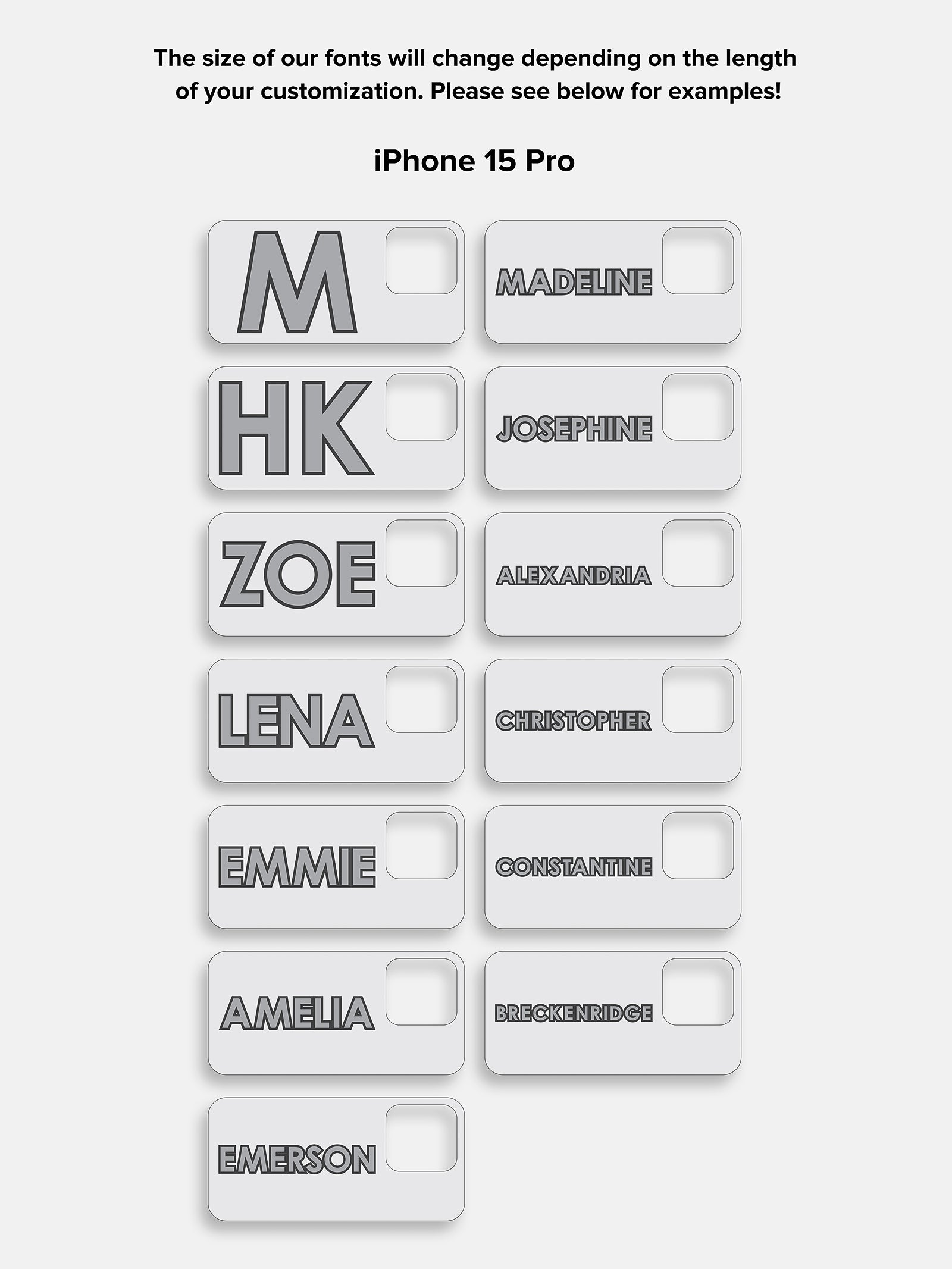 Block Font Custom iPhone Case - Bright Red/Pink - Image 24
